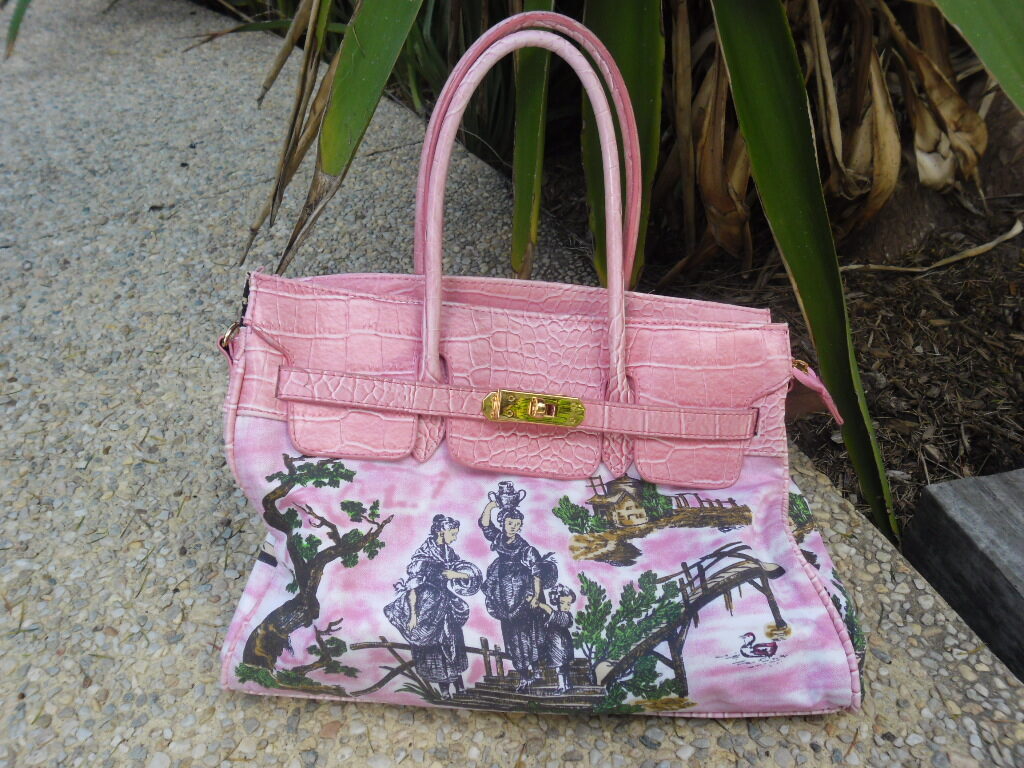 Pink Asian bag