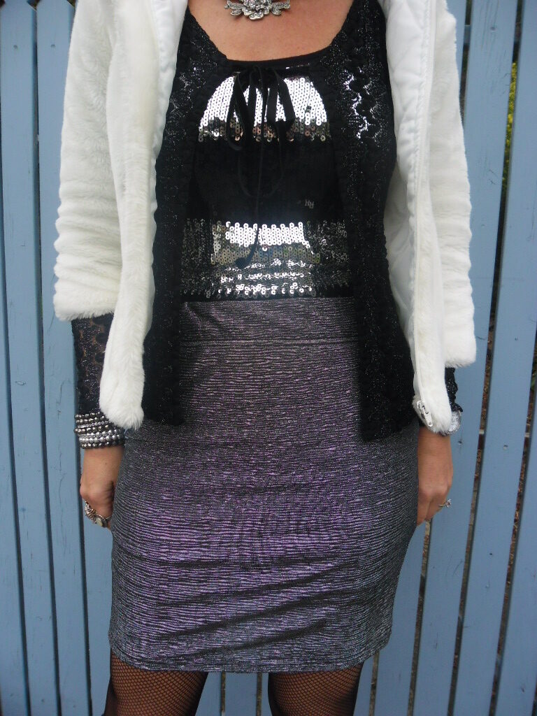 Metallic silver