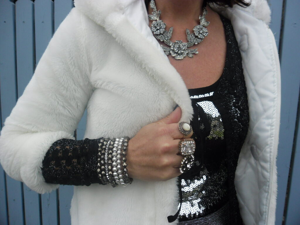 White fur