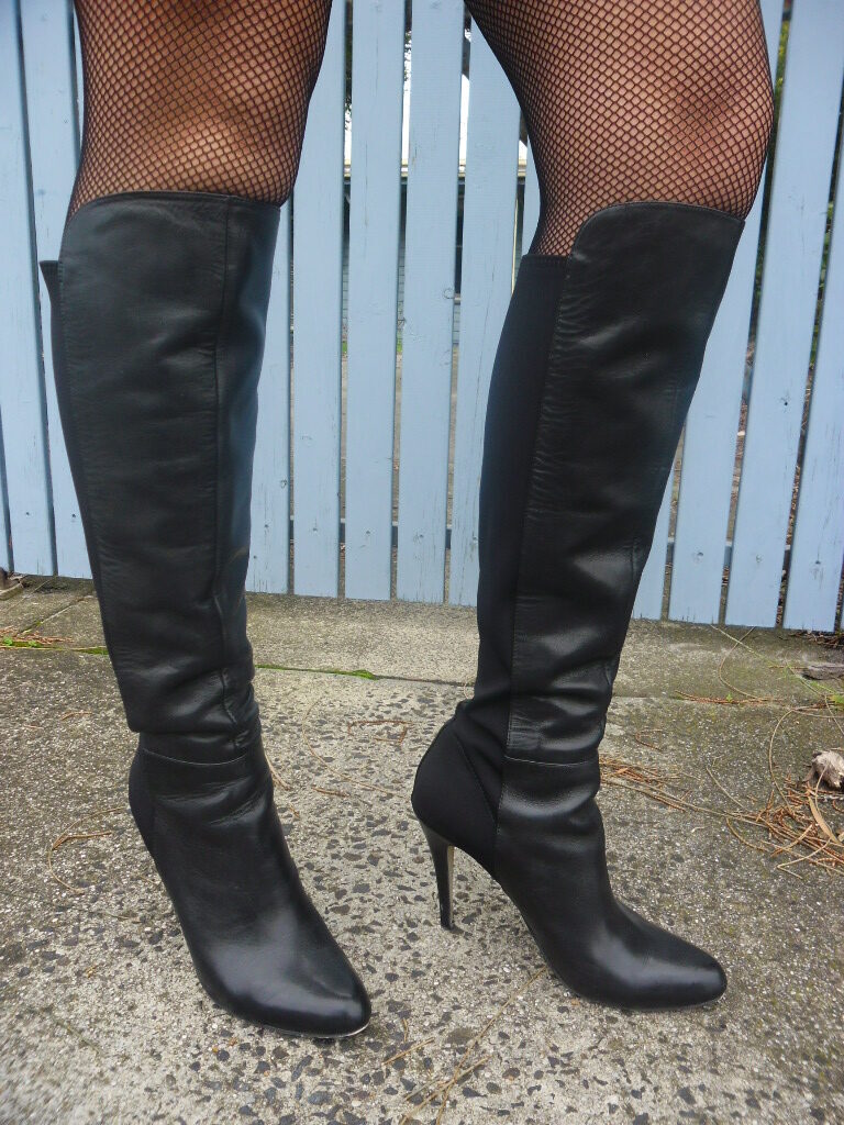 Black boots