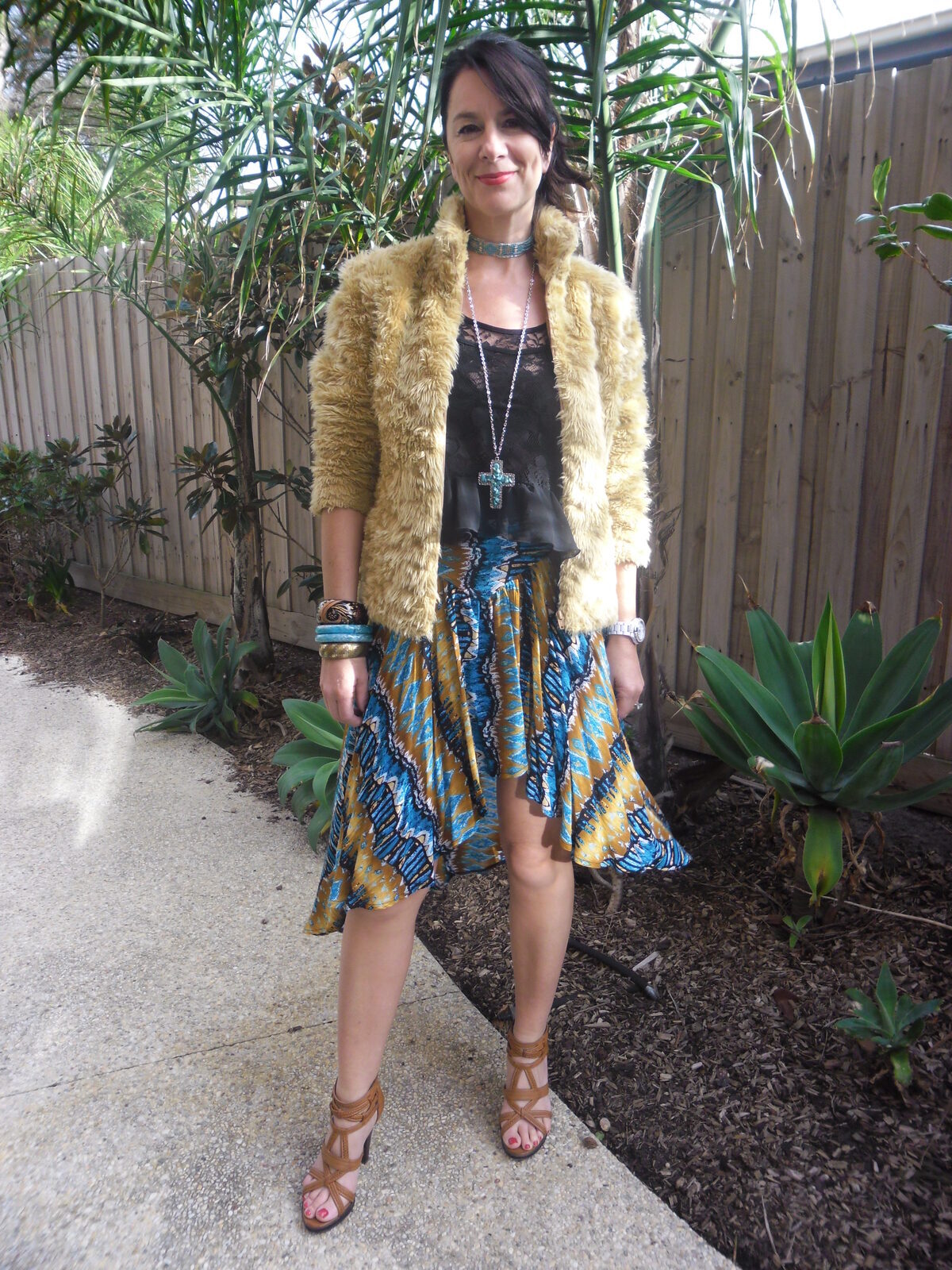 Tribal with fur
