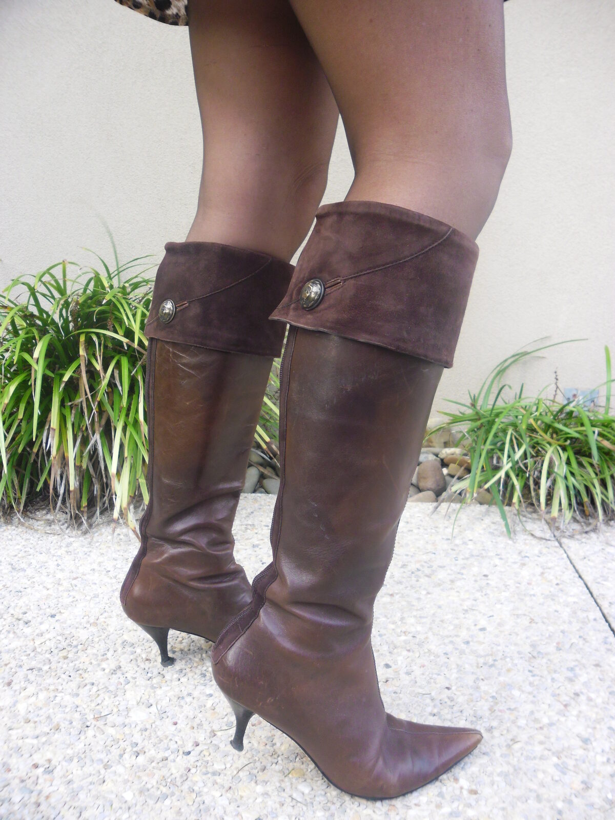 Brown boots