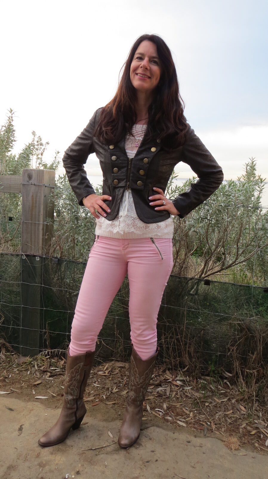 Faux leather jacket 2
