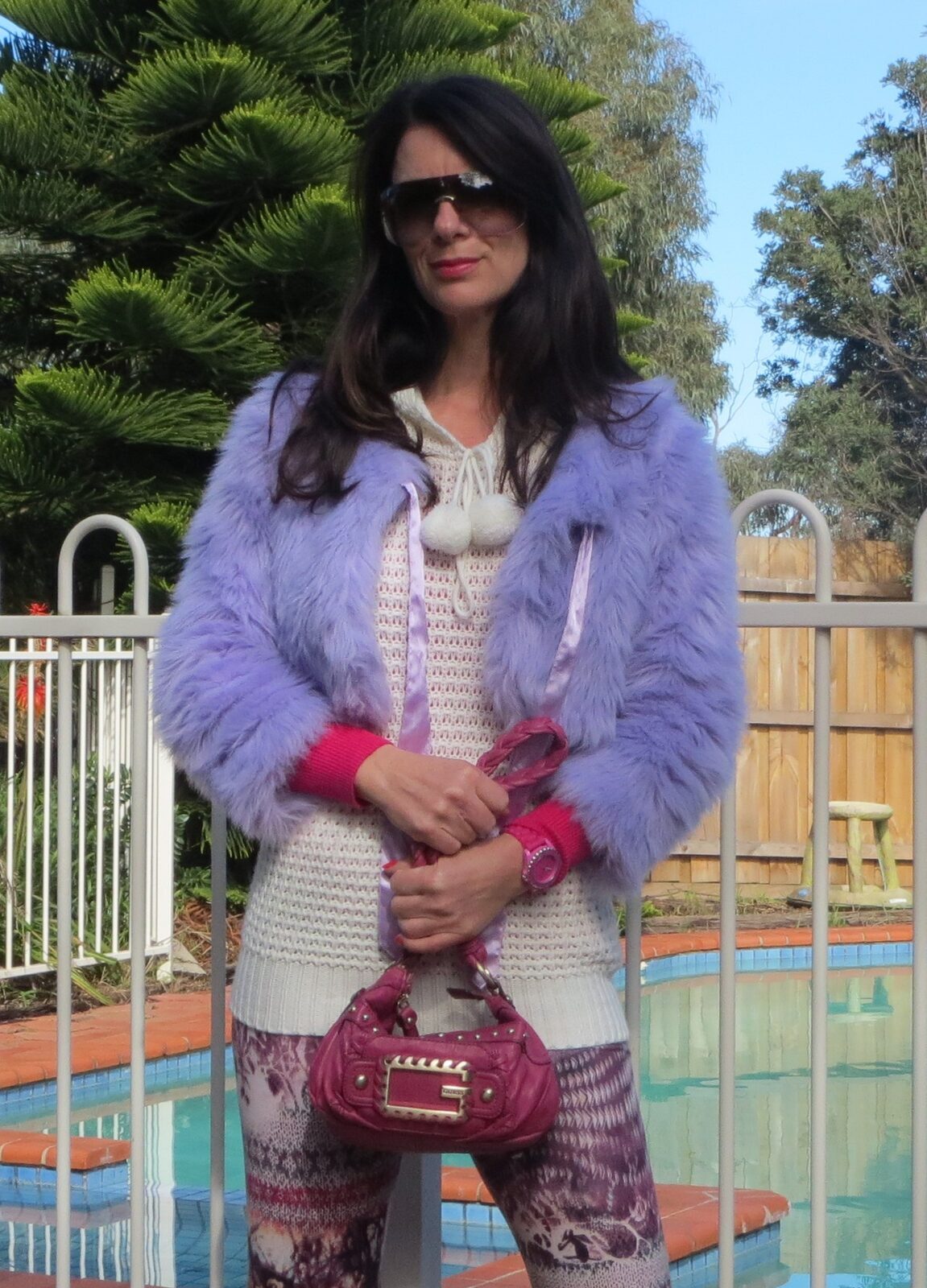 Supre pink leggings