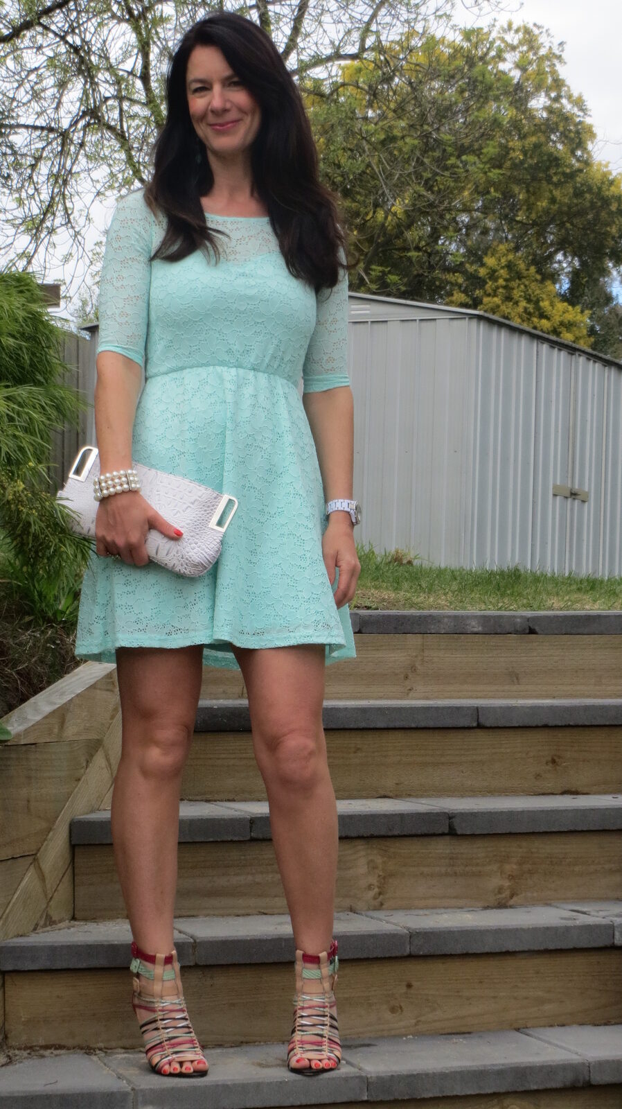 Green dress