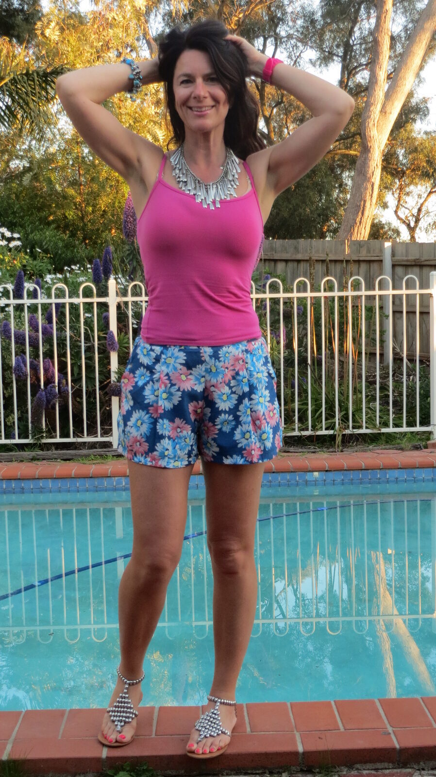 Floral shorts