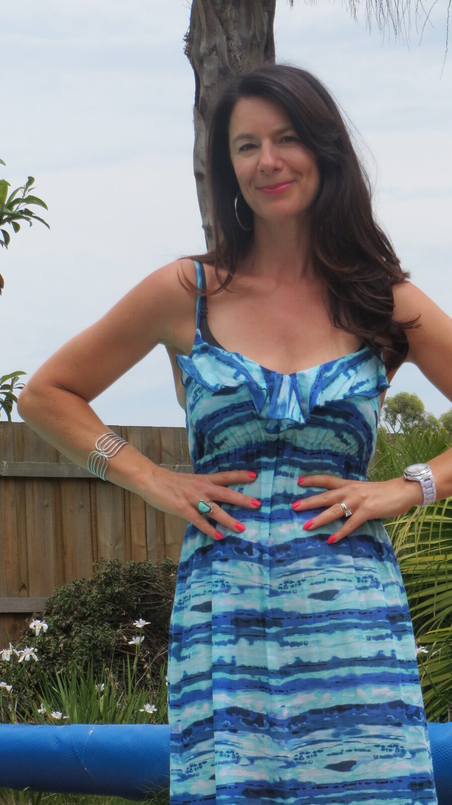 Maxi Target dress, close