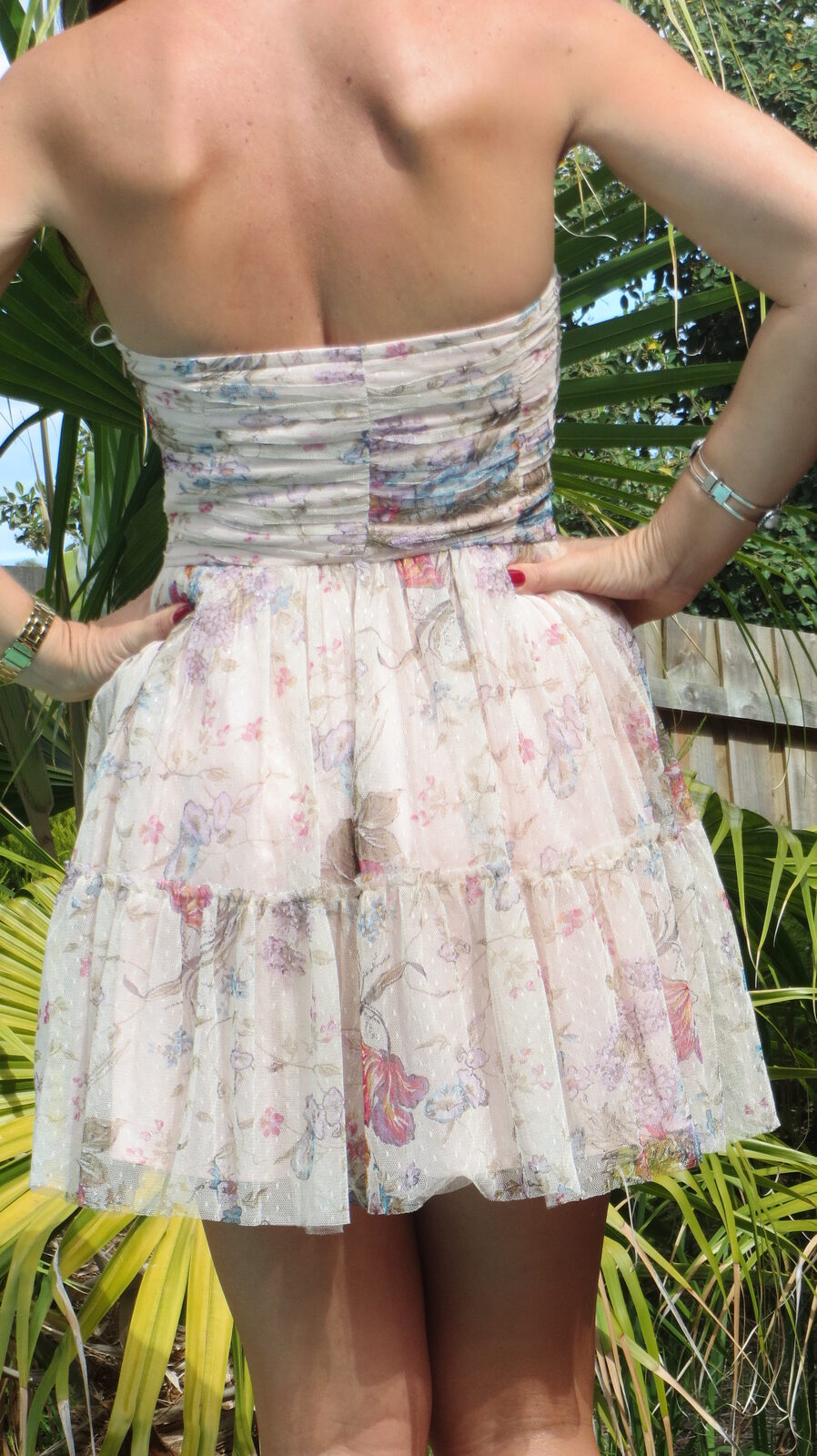 Zara organza dress 8