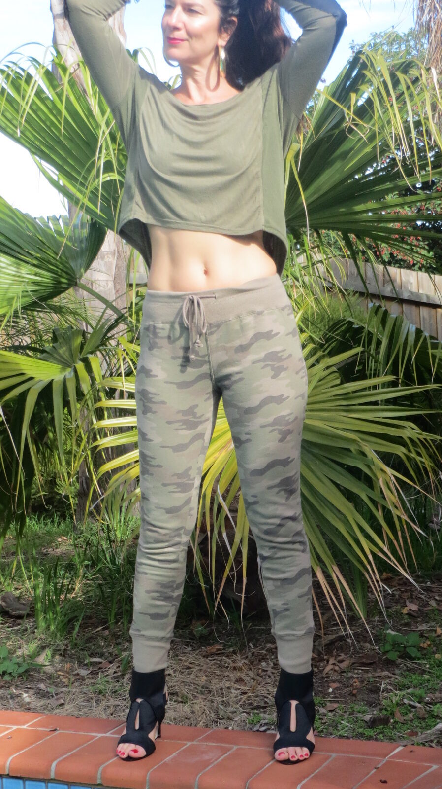Camo khaki pants 4