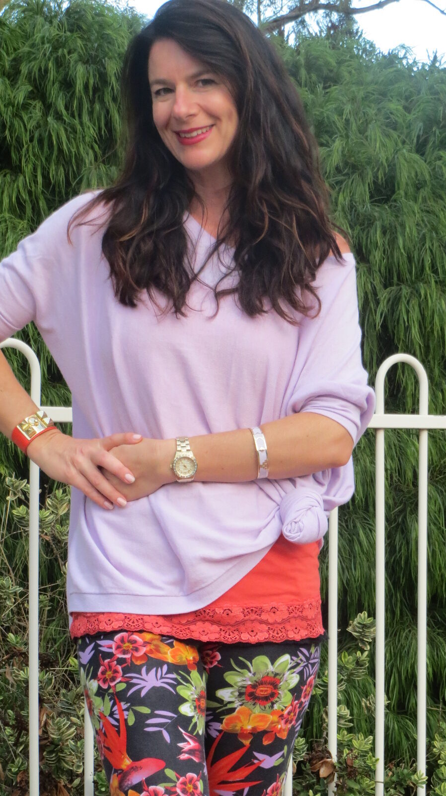 Floral leggings 3