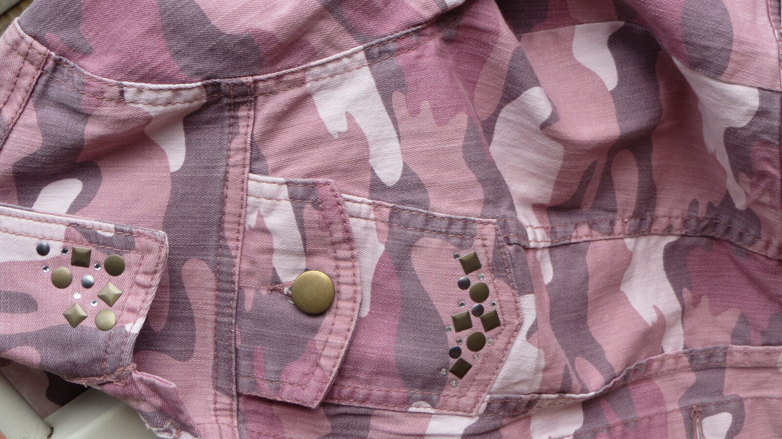 Pink military jacket 1