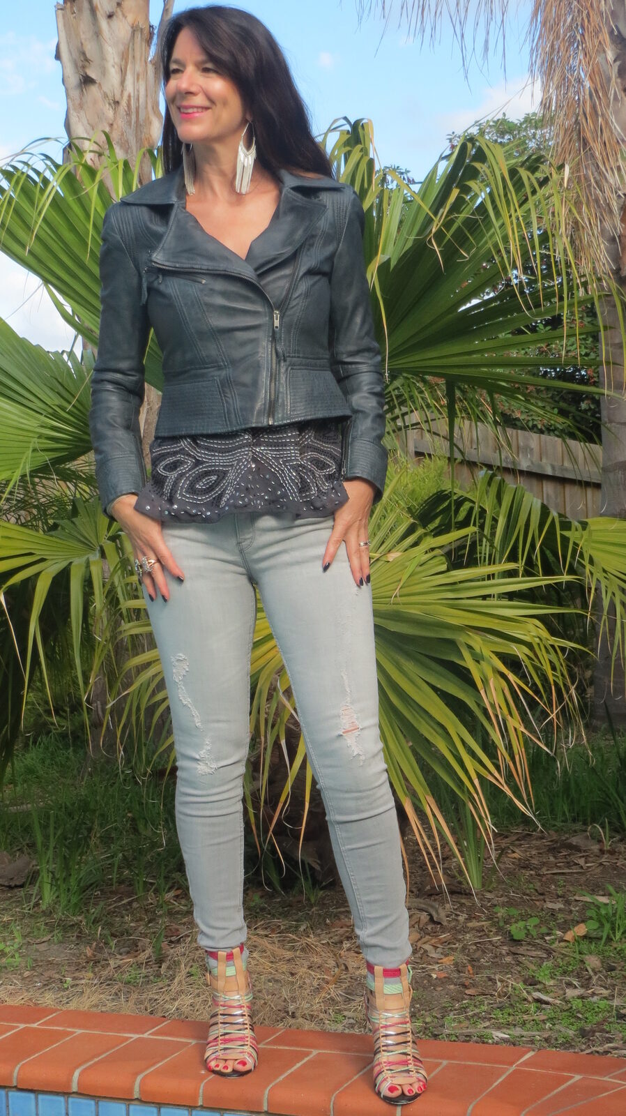 Zara grey jeans 2