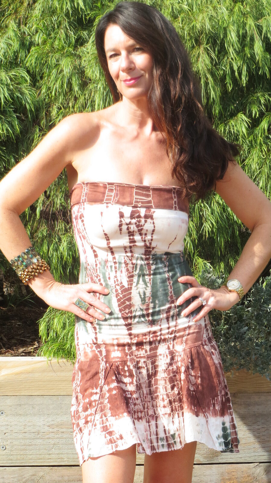 Tie-dye dress 2