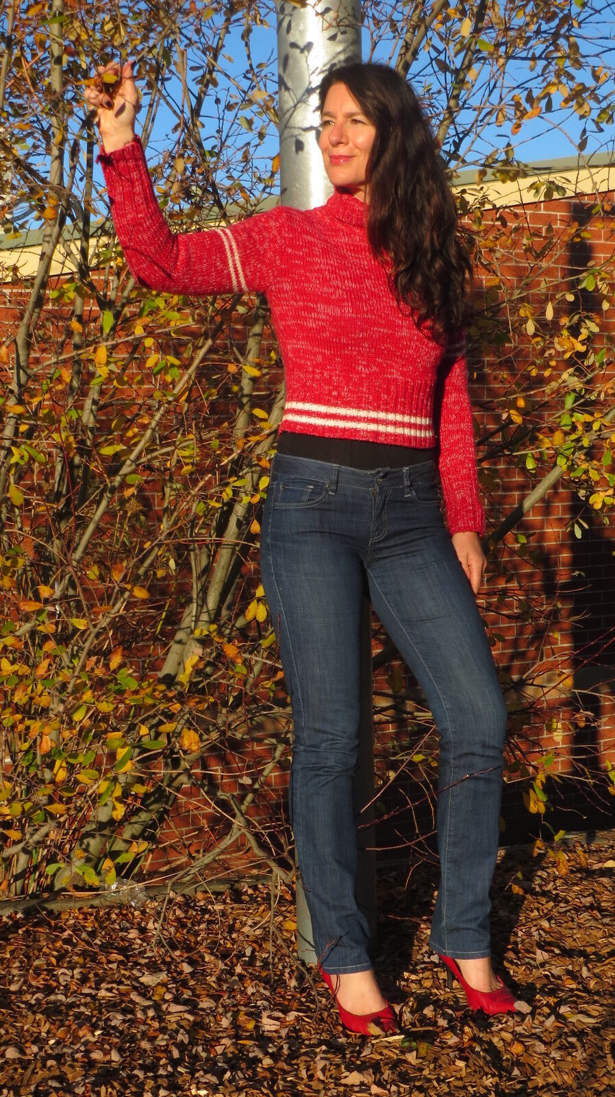 Red Fiorucci jumper 1