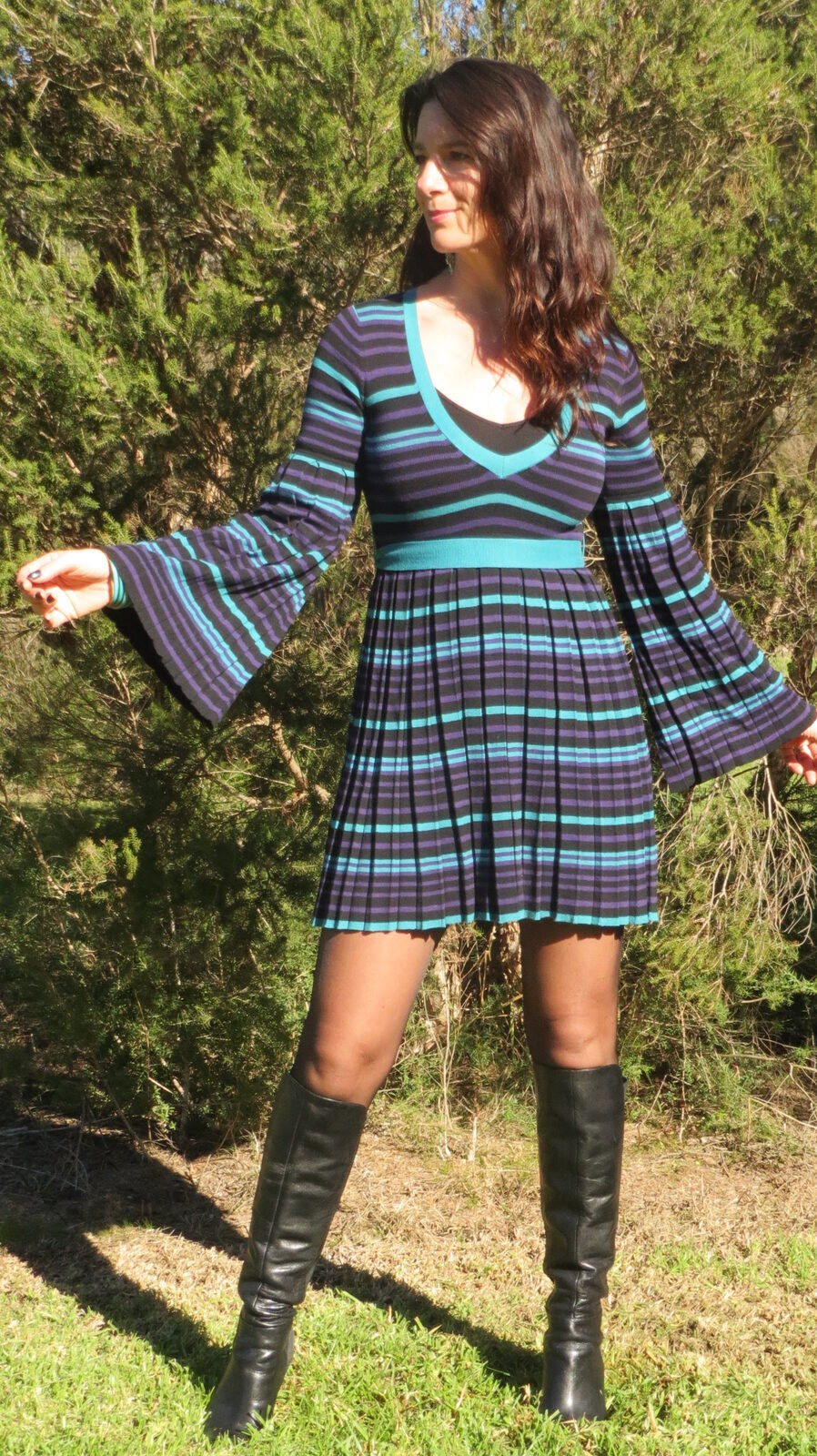 Stripe Dotti dress 1