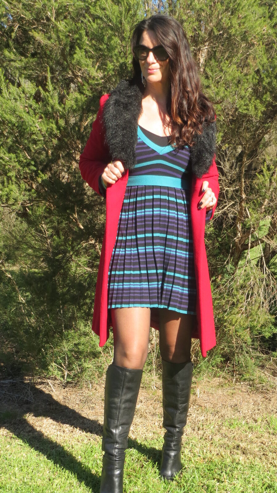 Stripe Dotti dress 4