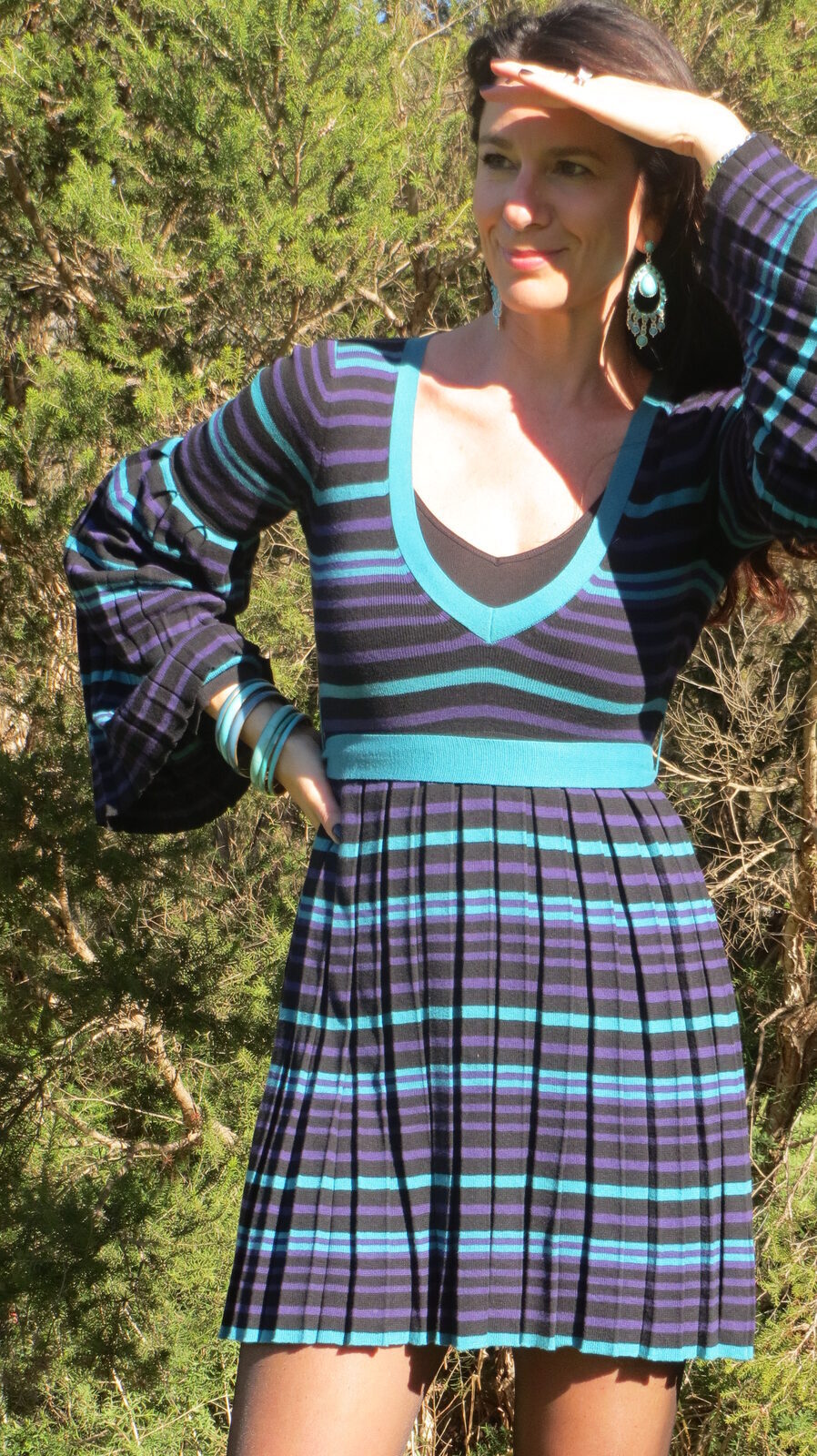 Stripe Dotti dress 5