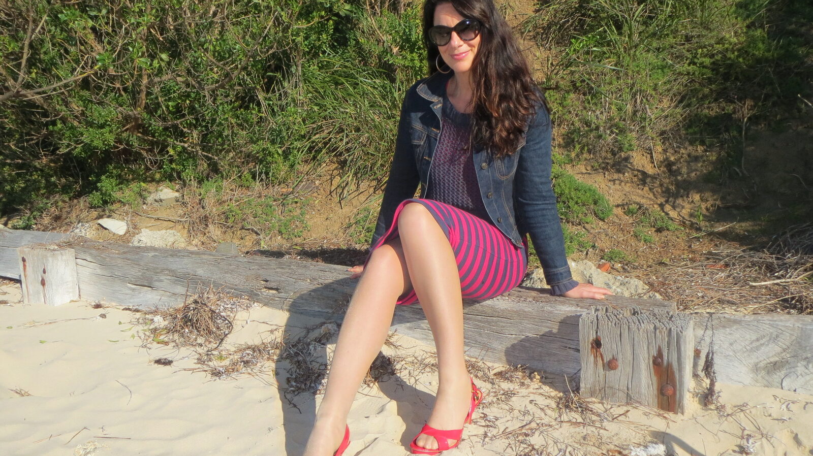 Stripe sportsgirl skirt 5
