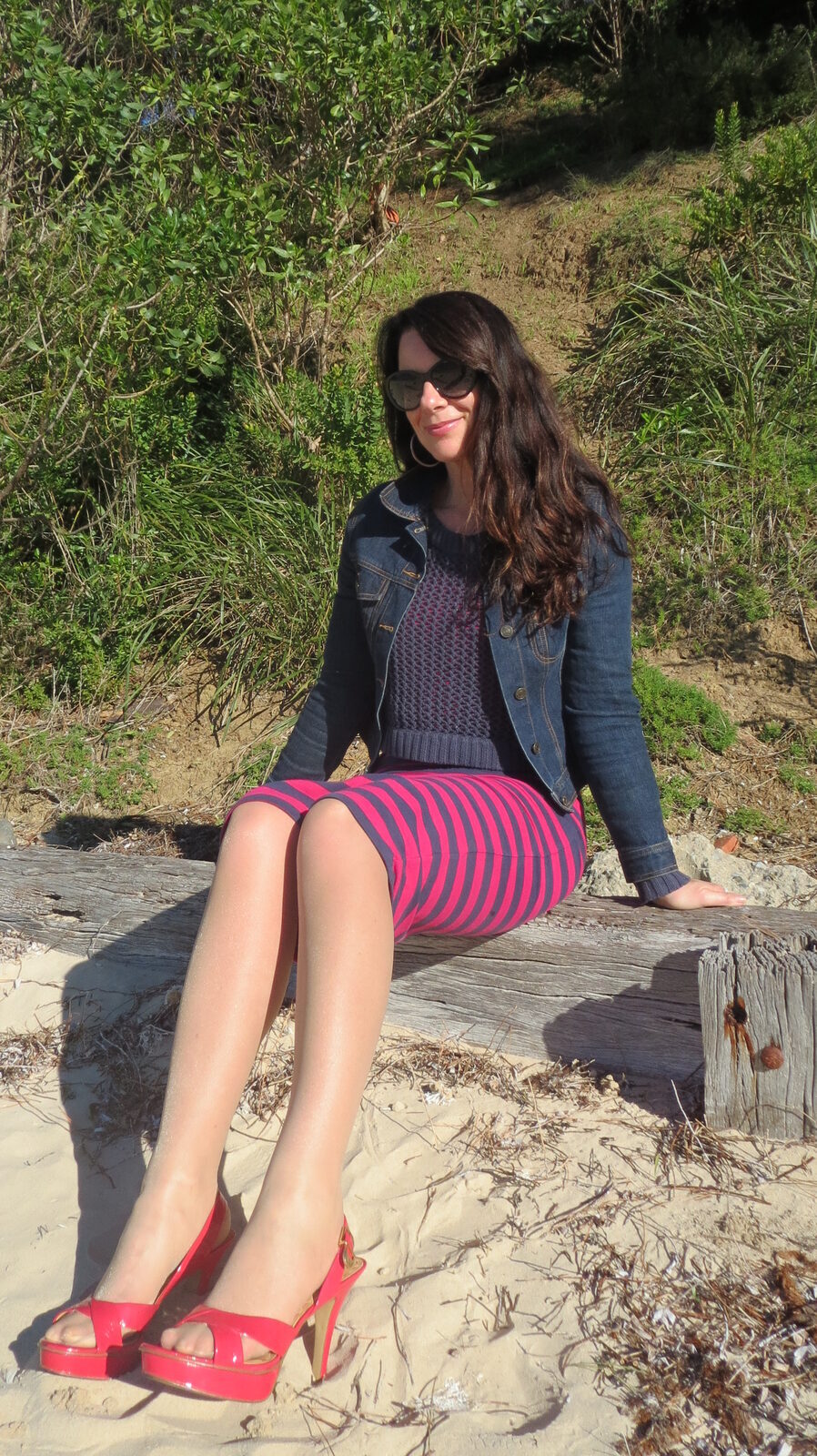 Stripe sportsgirl skirt 6