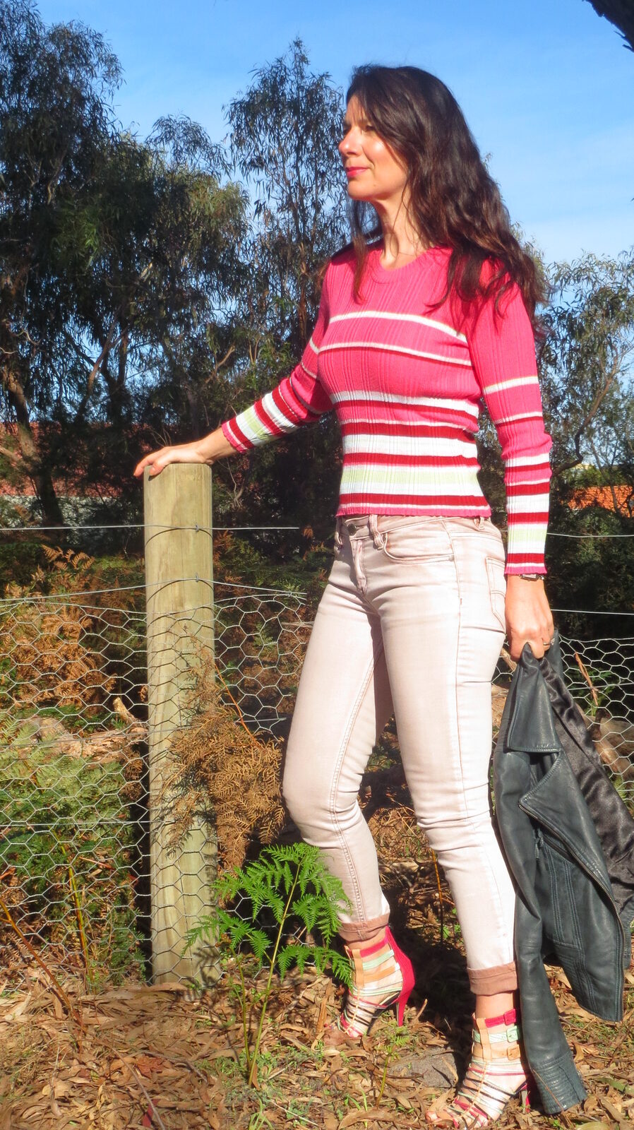 Kookai pink knit 1