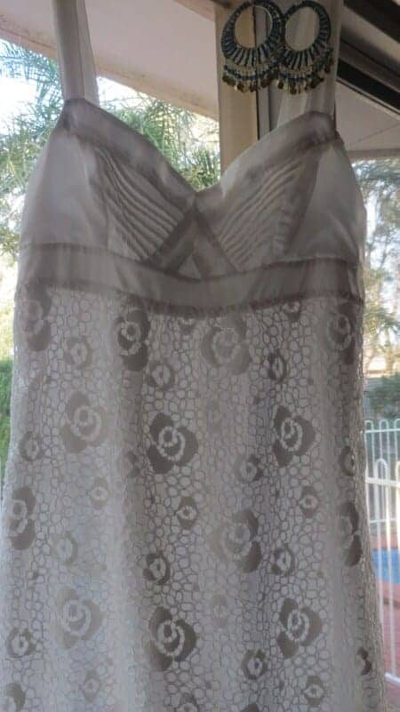 White lace & turquoise for spring