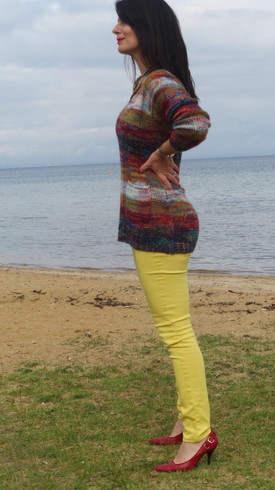 Yellow jeans 4