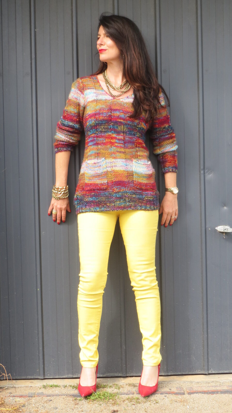Yellow jeans 5