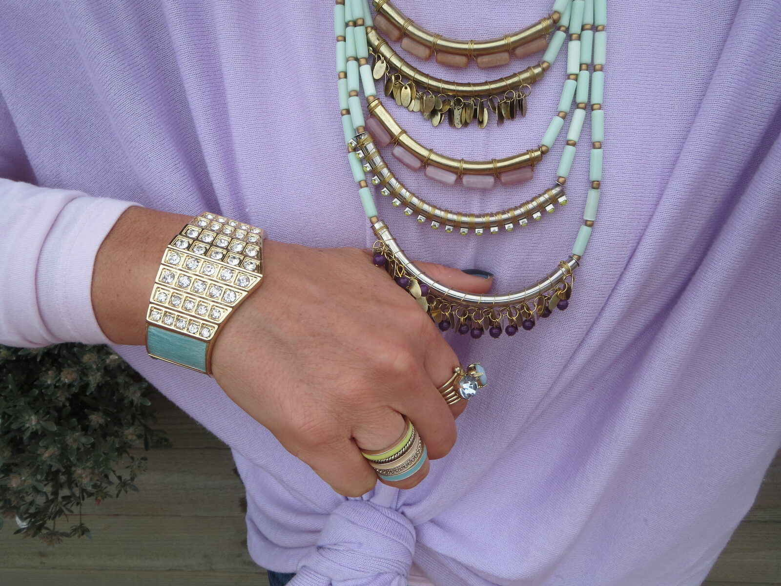 Aqua neckpiece 2