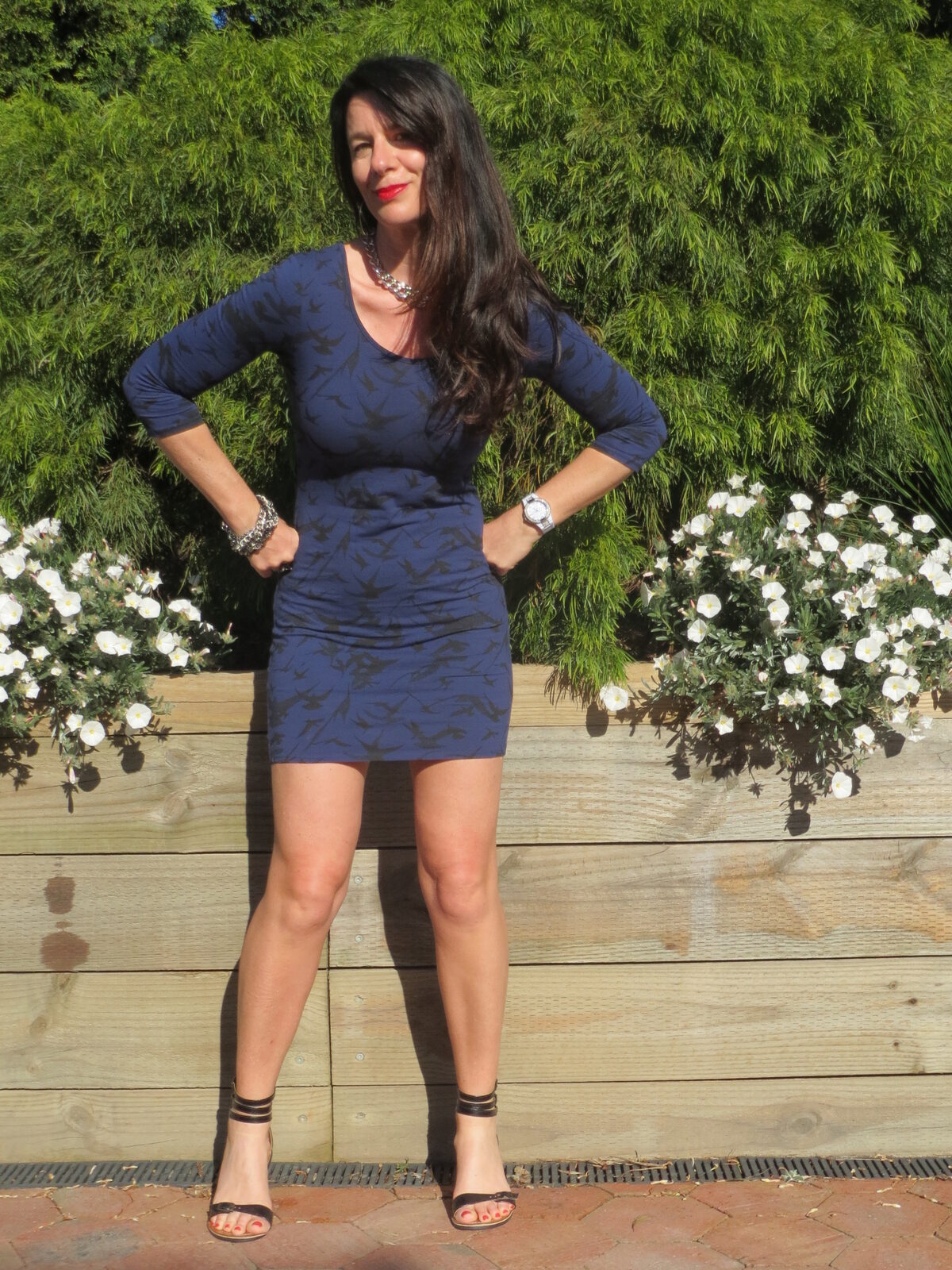 Blue Jay Jays dress 2