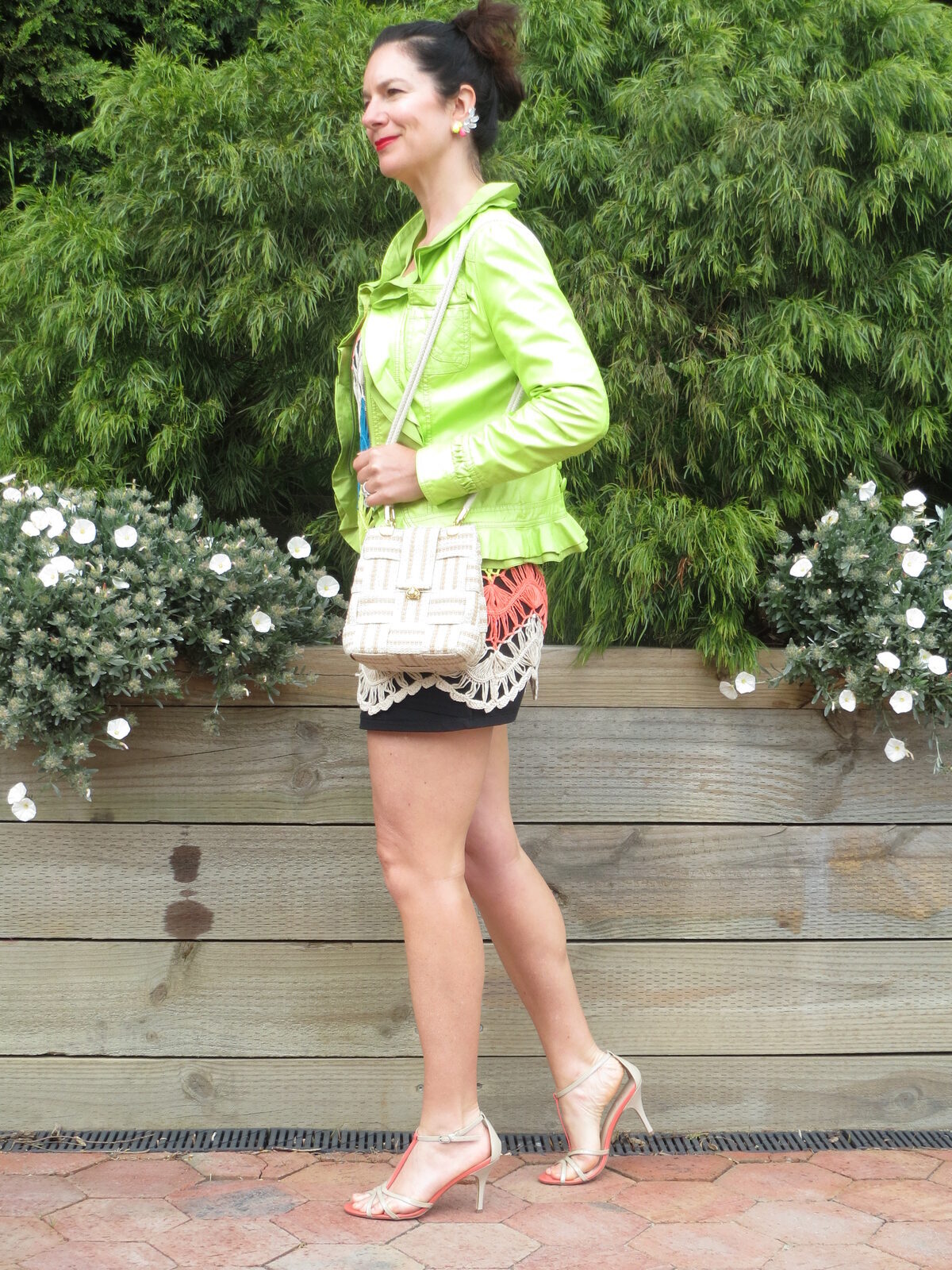 Colorful crochet dress 4