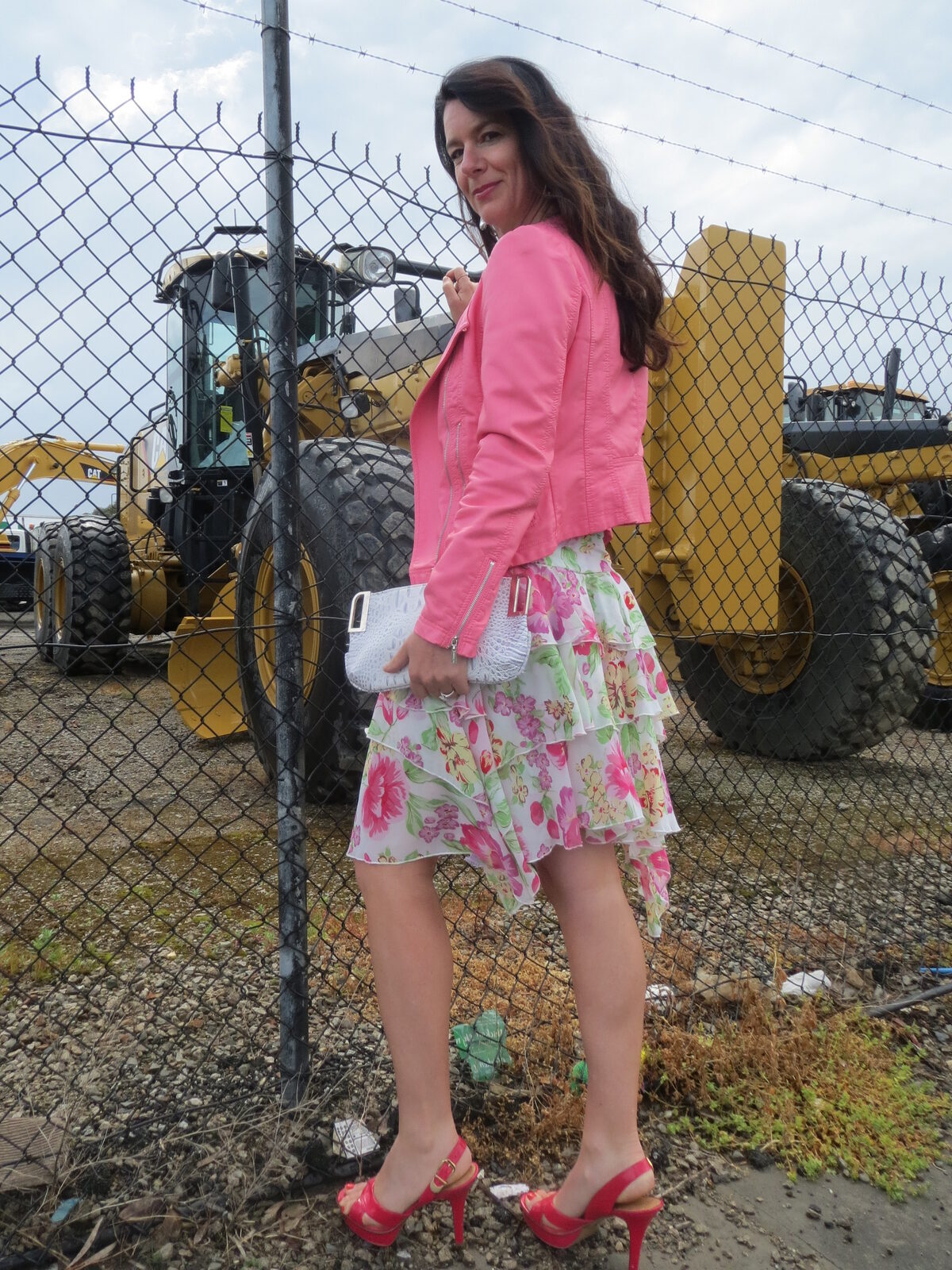 Floral ruffle skirt 2