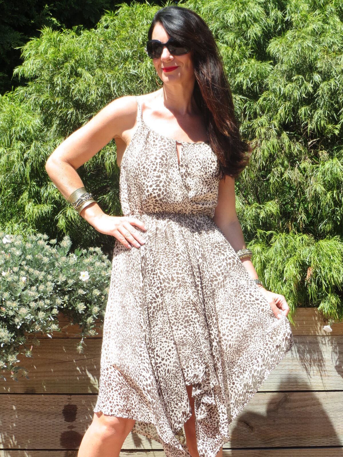Jeanswest brown spot dress 2