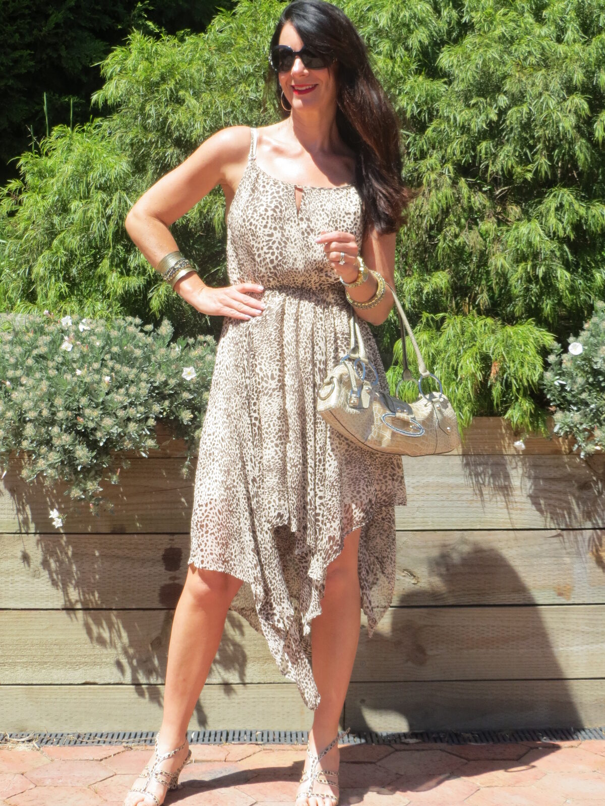 Jeanswest brown spot dress 3