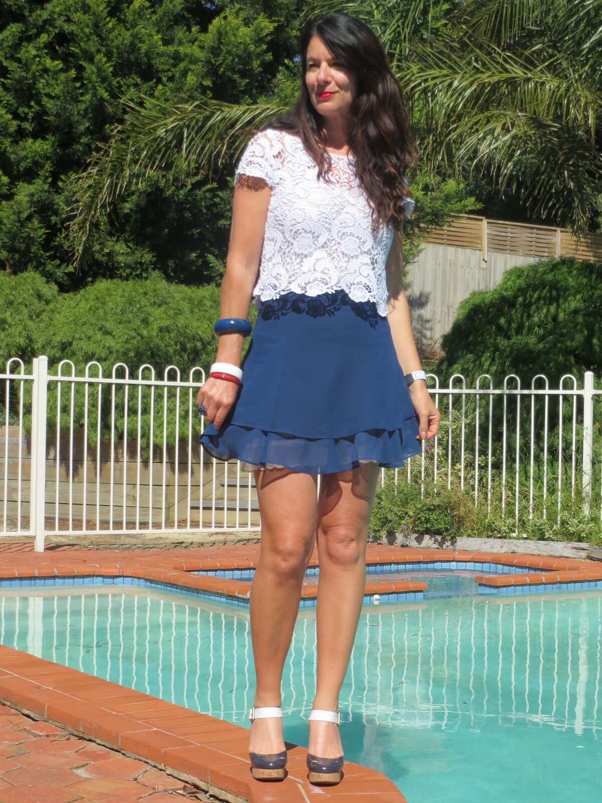 Asos blue skirt 3