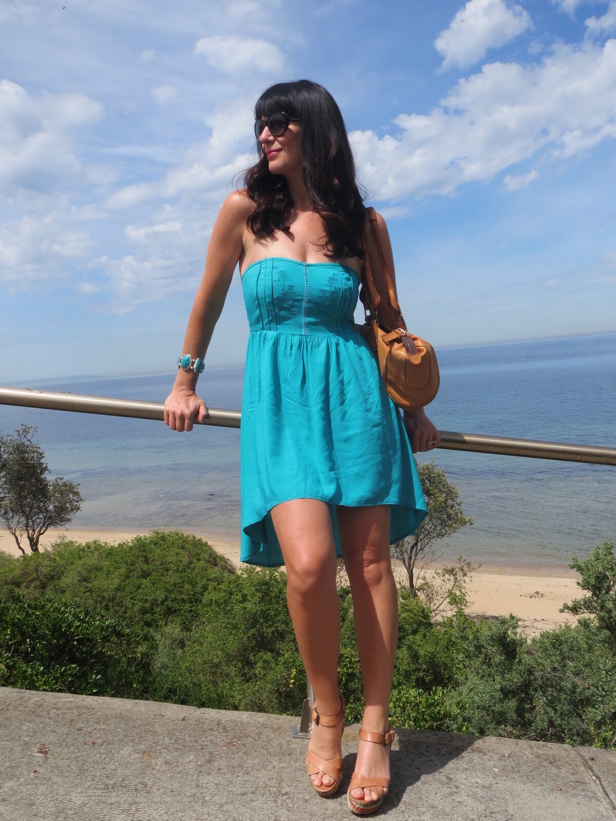 Green Ally dress 1