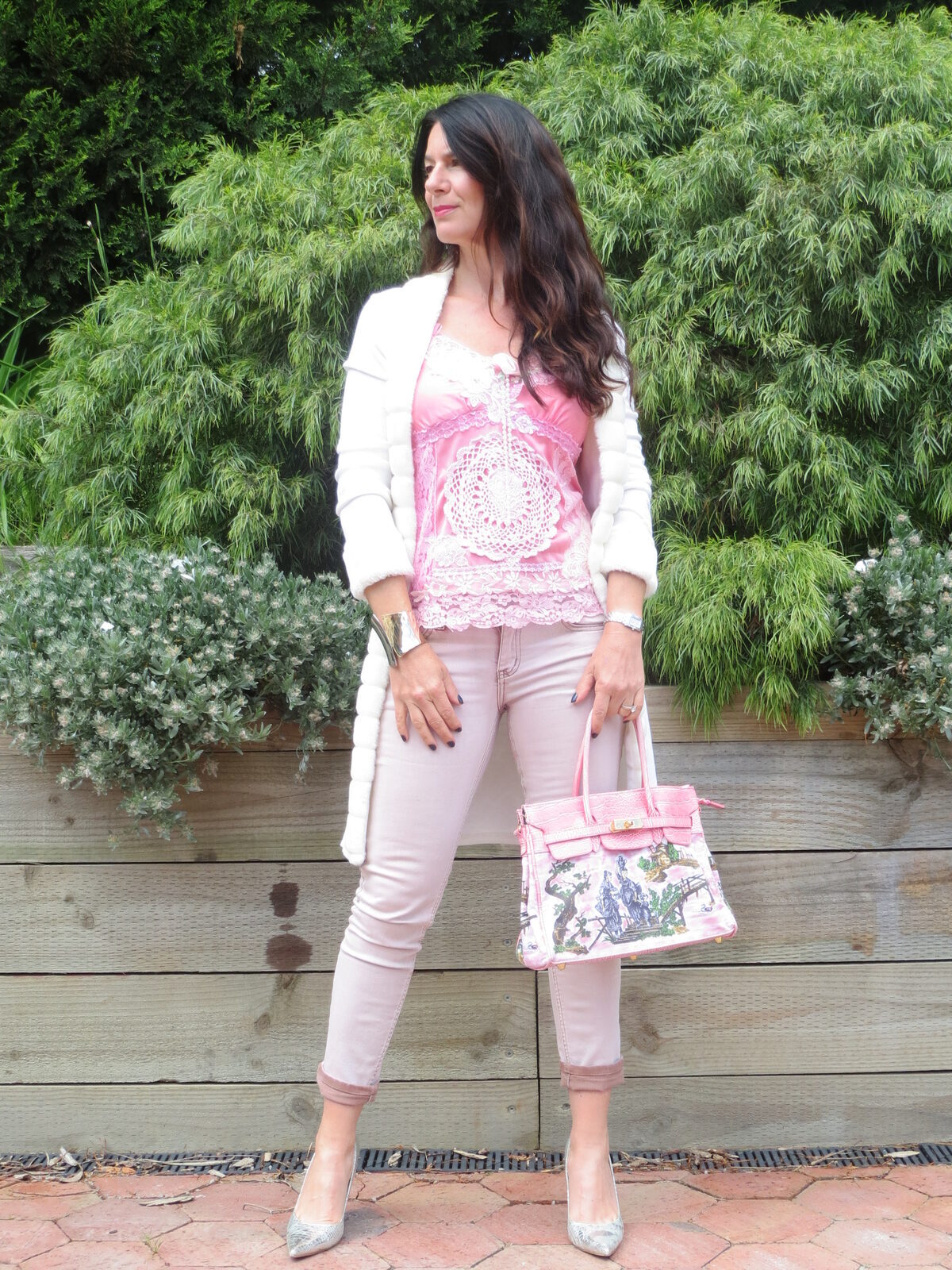 Pink cami 1