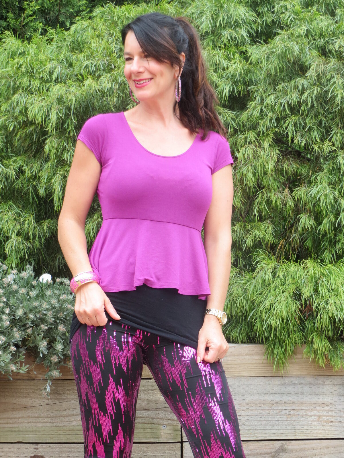 Sequinned pants 4