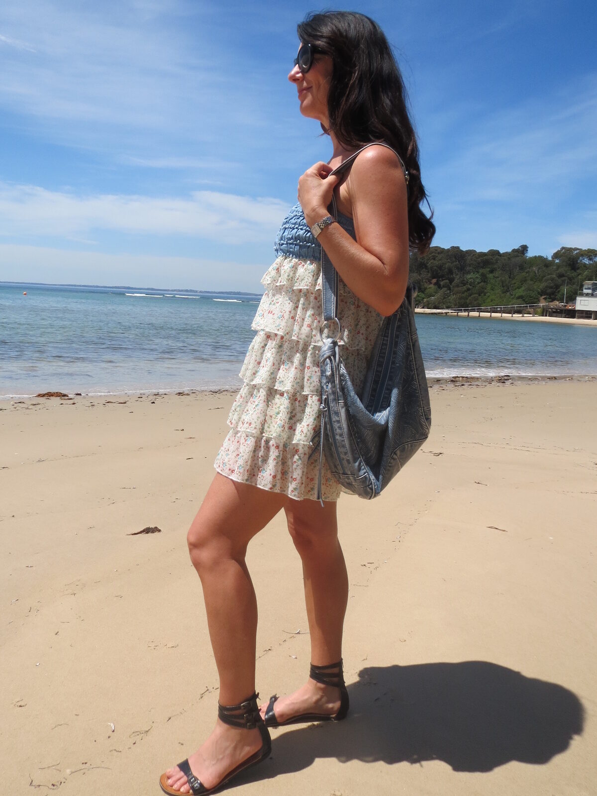 Striking ruffle dress 2