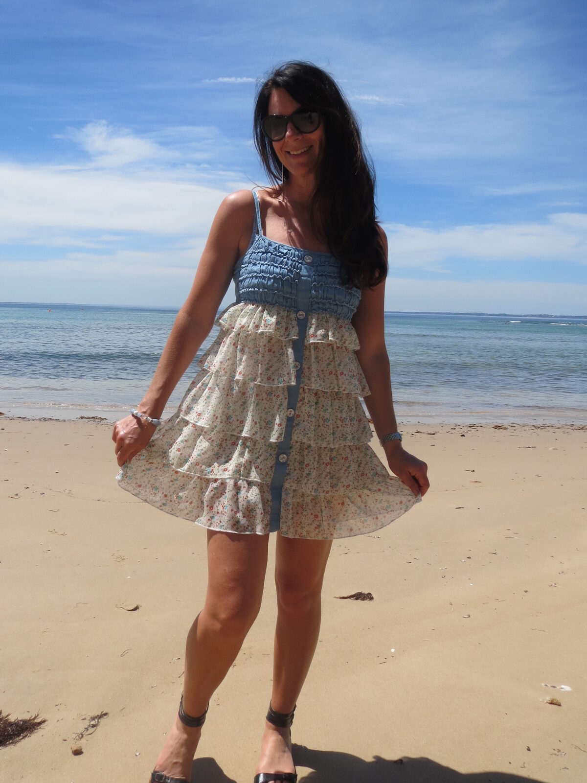 Striking ruffle dress 3