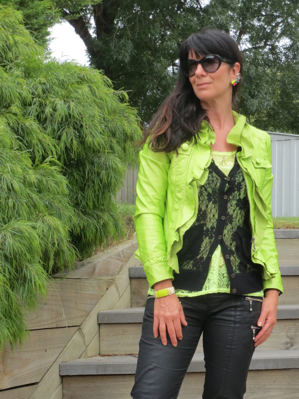 Neon green jkt 5