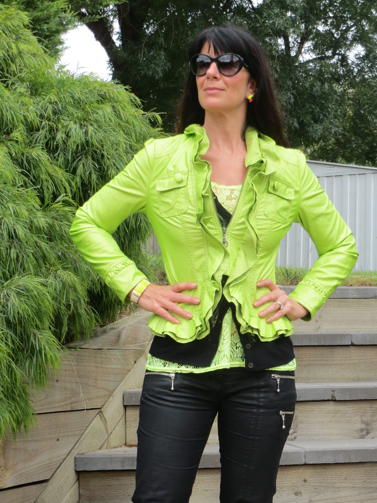 Neon green jkt 6