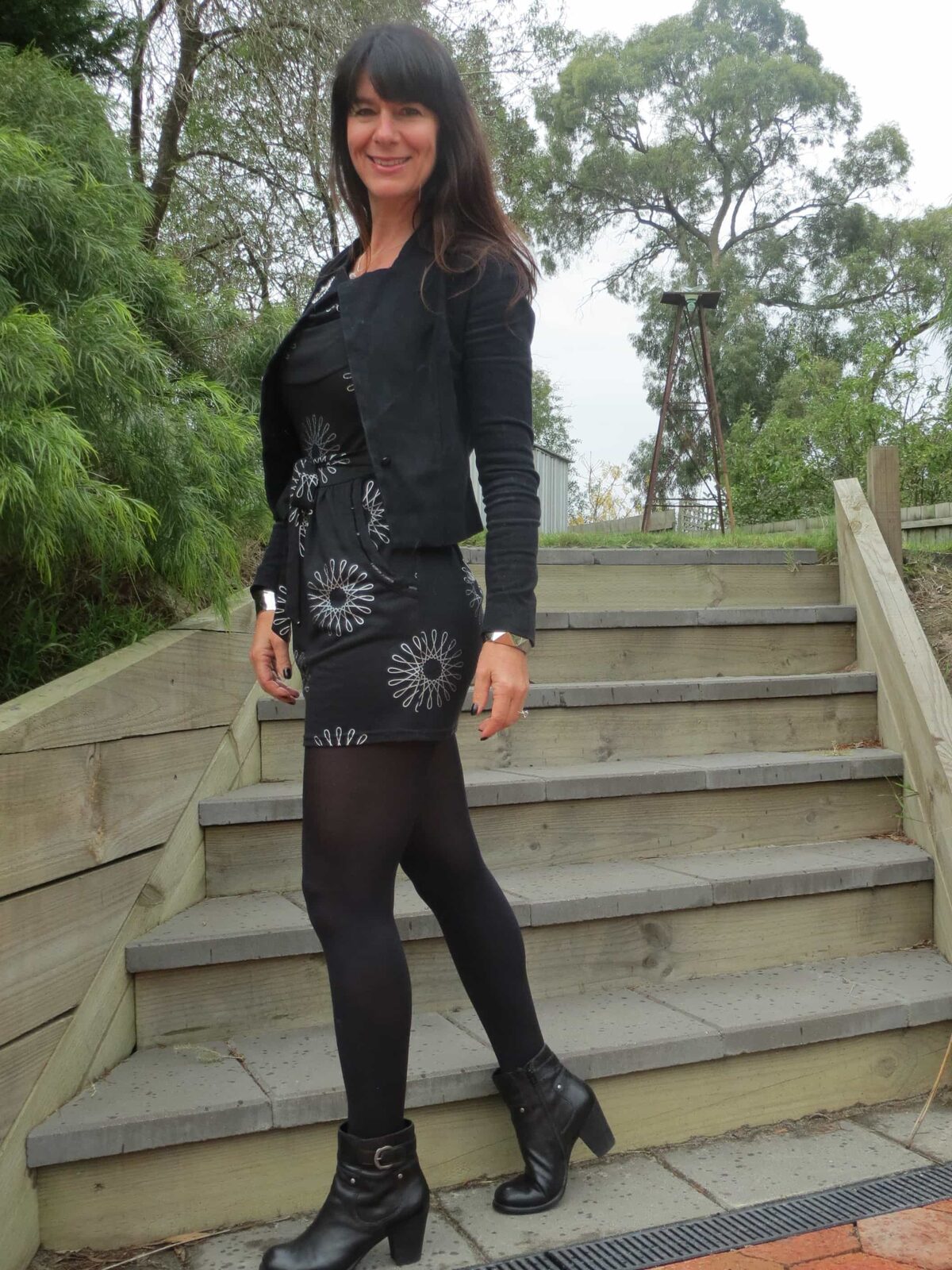 Booties, dress 6