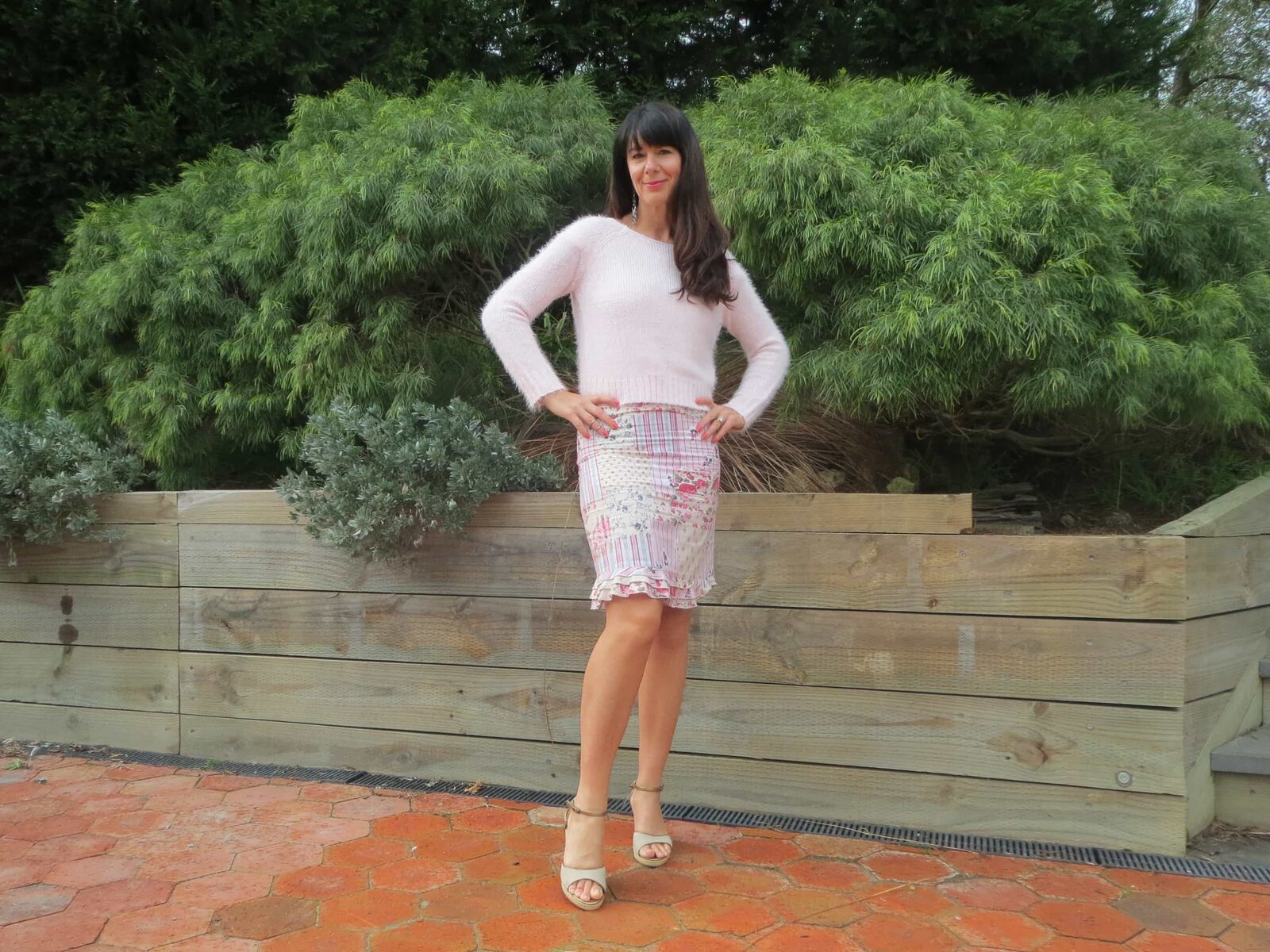 Pink fluffy jumper 1