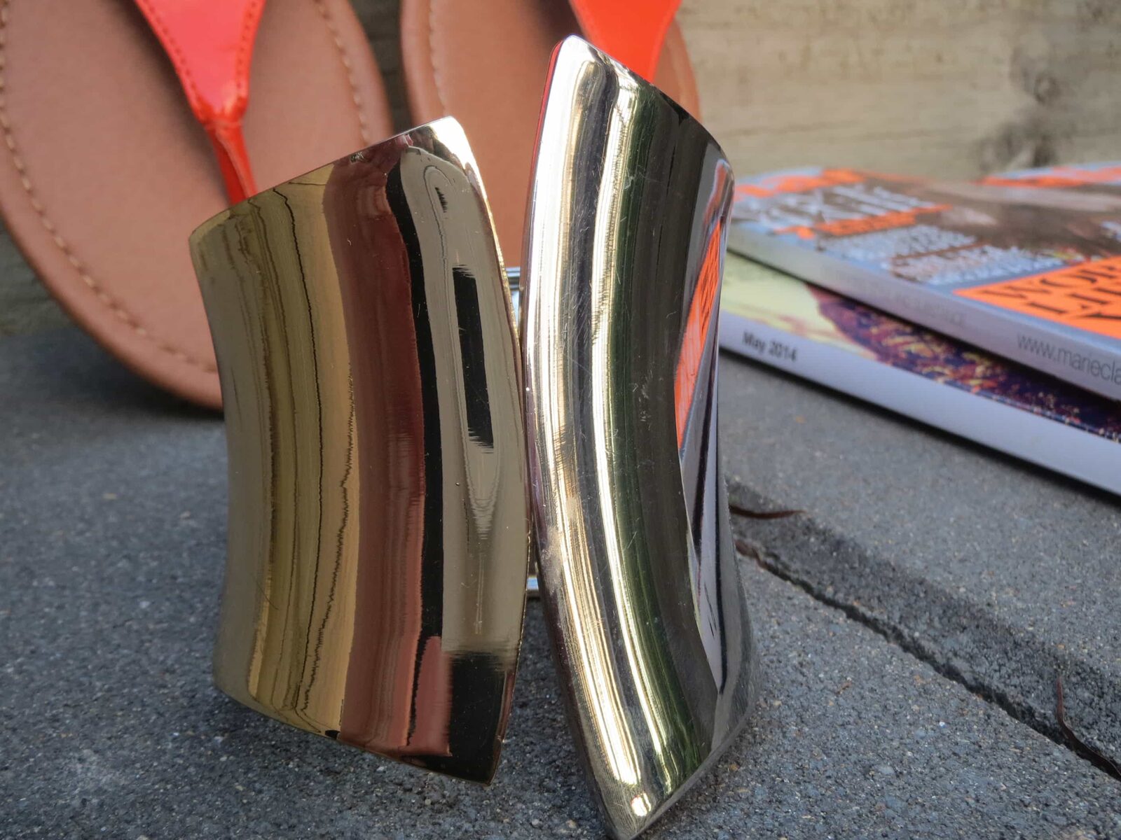 Target orange sandals 4