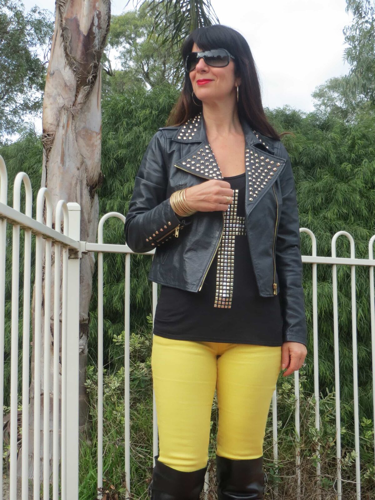 Yellow jeans 2