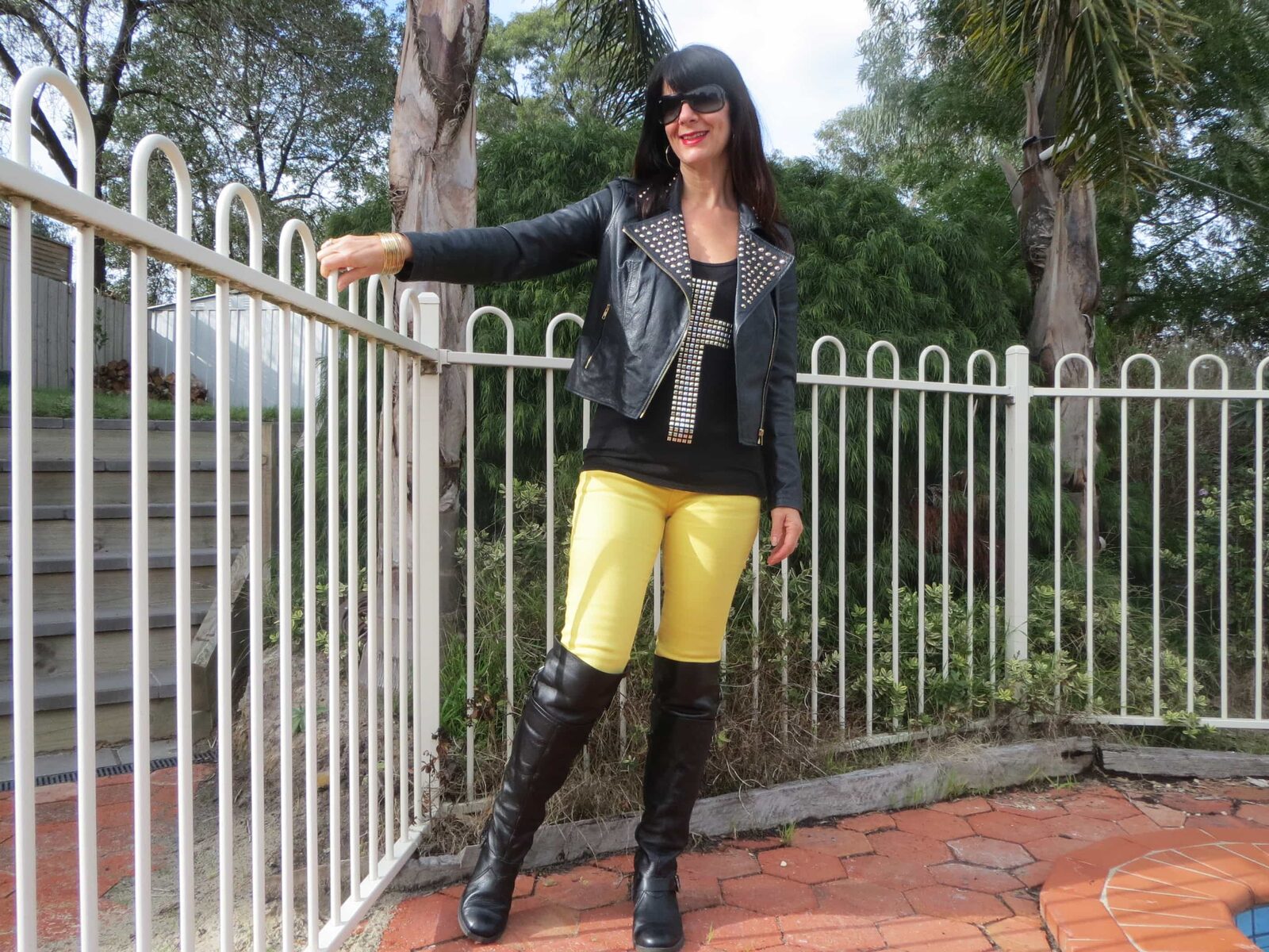 Yellow jeans 4