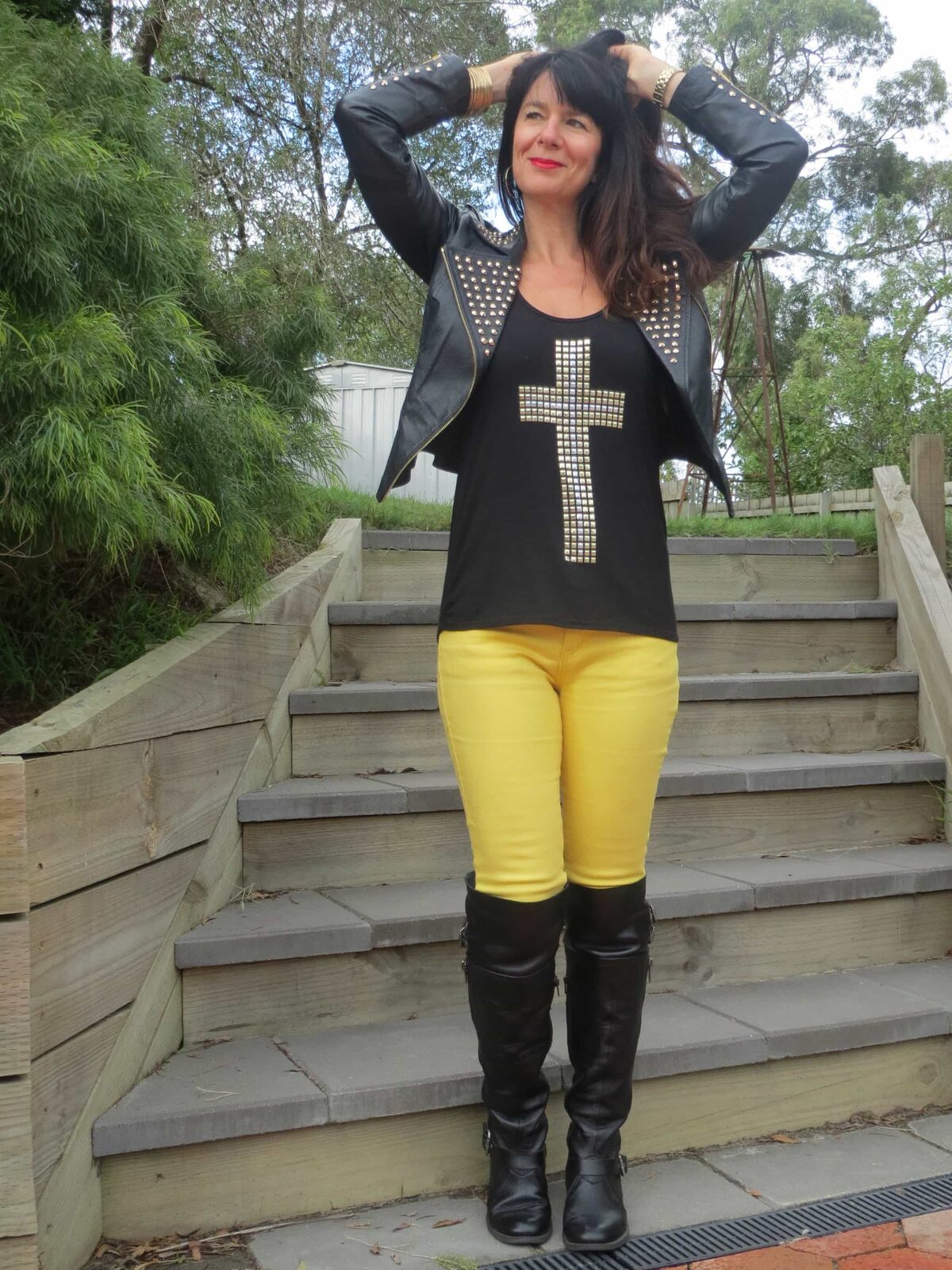 Yellow jeans 6