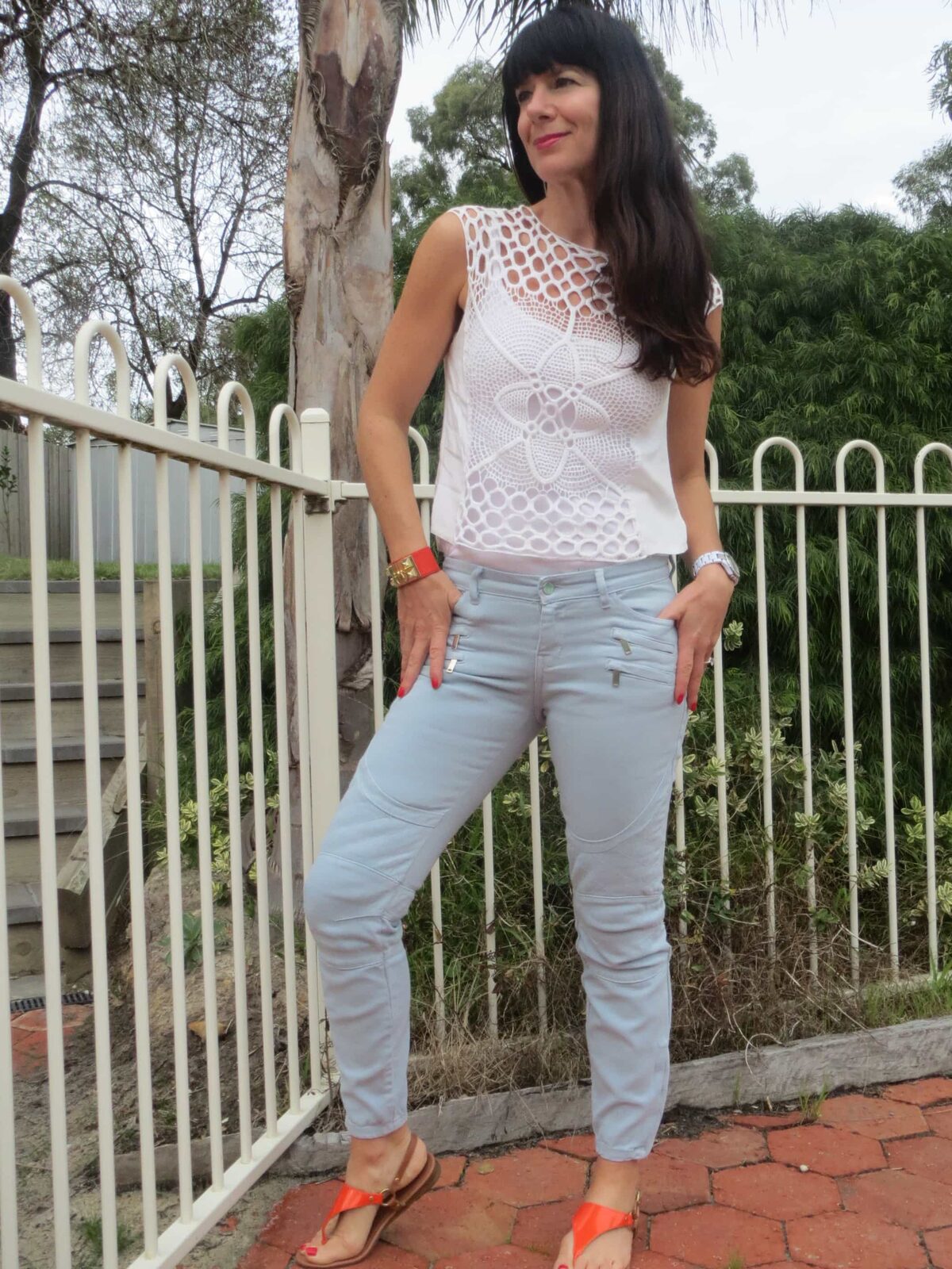 Zara blue jeans 2