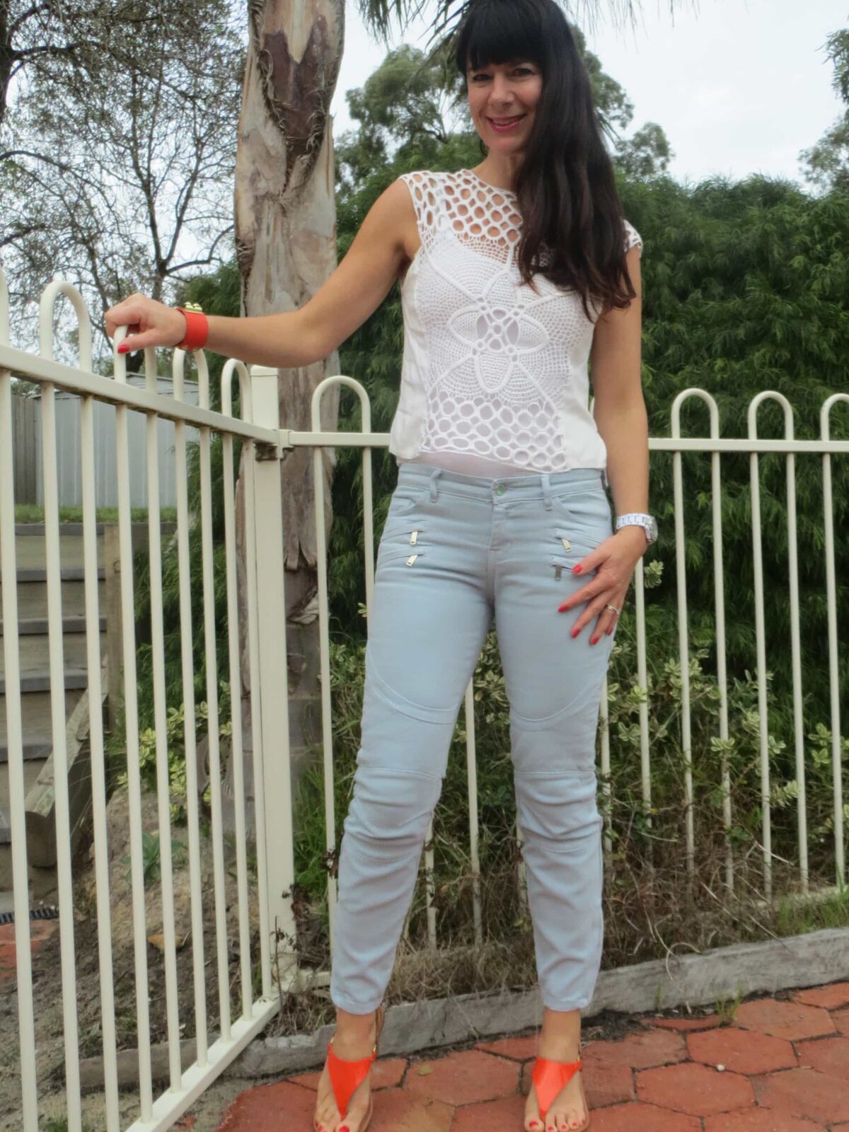 Zara blue jeans 4