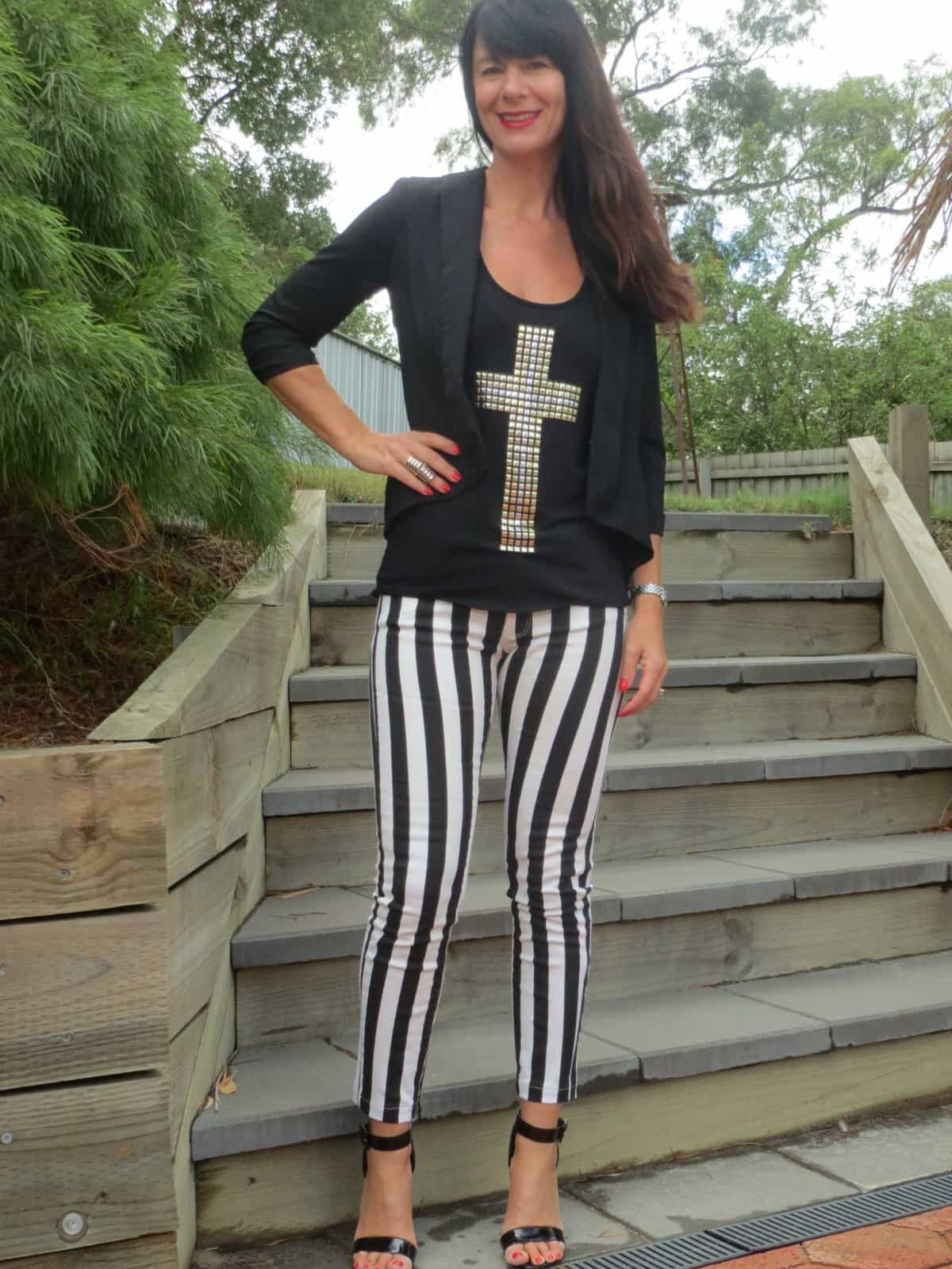 Black & white Asos jeans 3